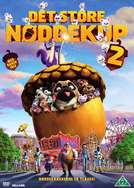 Cover for Det Store Nøddekup 2 (DVD) (2018)