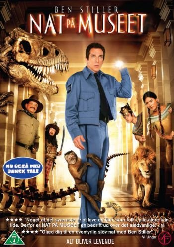 Cover for Night at the Museum · Nat På Museet (DVD) (2008)