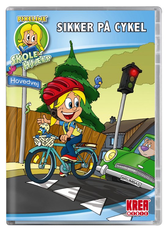 Cover for Spil-pc · Pixeline Skolehjælp - Sikker På Cykel (PC) (2009)