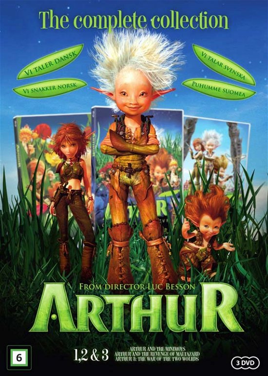 Cover for Arthur 1-3 (DVD) (2020)