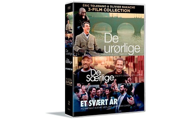 Cover for De Urørlige - 3-film Collection (DVD) (2024)