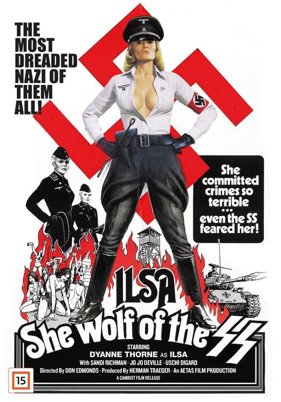 Cover for Dyanne Thorne · Ilsa: She Wolf of the SS (DVD) (2020)