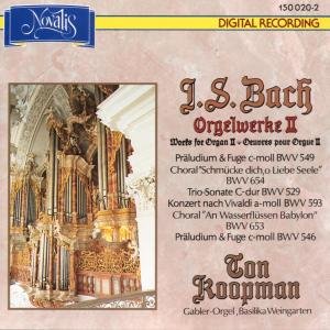 Cover for Ton Koopman · Orgelværker II (CD) (1988)