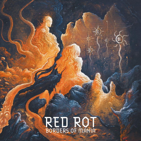 Cover for Red Rot · Borders of Mania (CD) (2024)