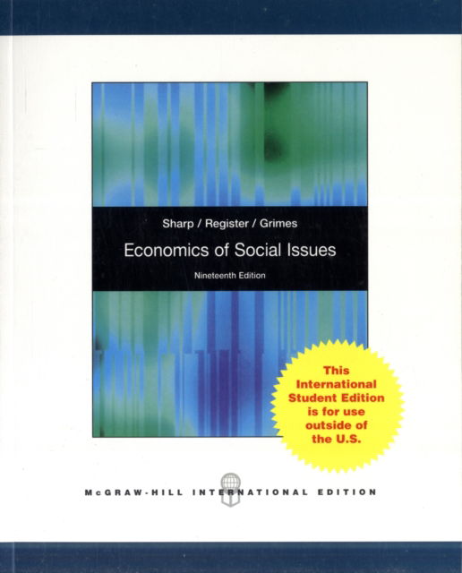 Cover for Sharp · Economics of Social Issues (Paperback Book) (2009)