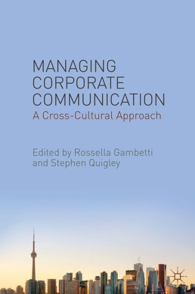 Cover for Rossella Gambetti · Managing Corporate Communication: A Cross-Cultural Approach (Paperback Bog) (2012)
