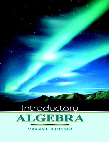 Cover for Marvin L. Bittinger · Introductory Algebra Value Pack (Includes Student's Solutions Manual &amp; Digital Video Tutor with Optional Captioning) (Paperback Book) [Pck Pap/cd edition] (2007)