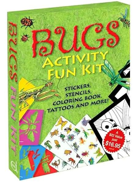 Cover for Dover · Bugs Activity Fun Kit - Dover Fun Kits (Book) (2007)