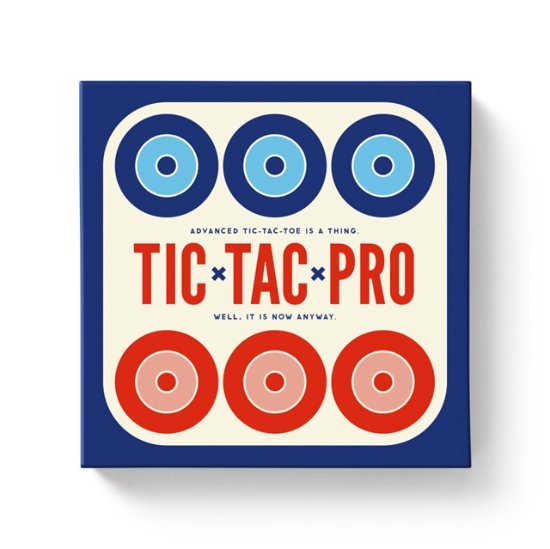 Tic Tac Pro Game Set - Brass Monkey - Board game - Galison - 9780735377028 - February 2, 2023