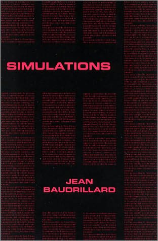 Cover for Jean Baudrillard · Simulations - Semiotext (e) / Foreign Agents (Paperback Book) (1983)