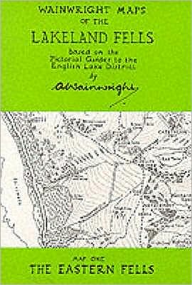 Cover for Alfred Wainwright · Wainwright Maps of the Lakeland Fells (Eastern Fells) - Wainwright maps (of the Lakeland Fells) (Map) (1997)