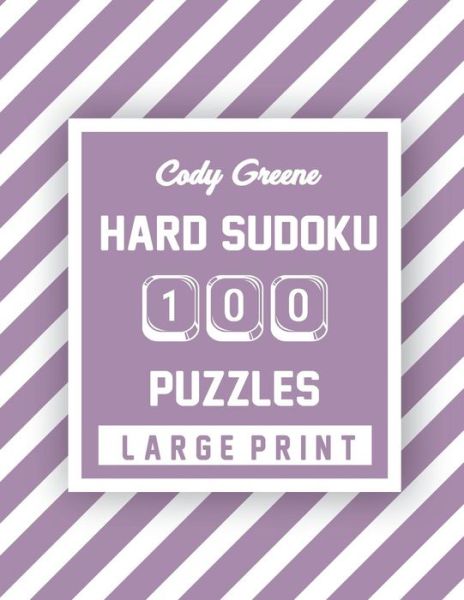 Cover for Cody Greene · Cody Greene Hard Sudoku (Paperback Book) (2019)