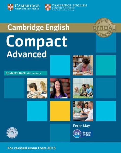 Cover for Peter May · Compact Advanced Student's Book with Answers with CD-ROM - Compact (Bog) (2014)