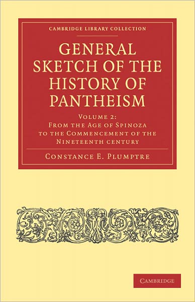 Cover for Constance E. Plumptre · General Sketch of the History of Pantheism - General Sketch of the History of Pantheism 2 Volume Paperback Set (Paperback Book) (2011)