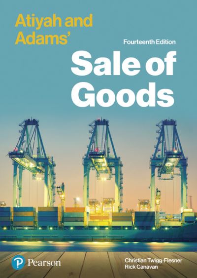 Cover for Rick Canavan · Atiyah and Adams' Sale of Goods (Paperback Book) (2020)