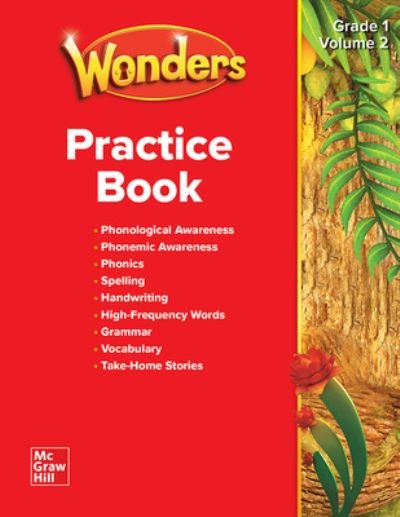 Wonders Practice Book Grade 1 V2 Student Edition - V2 - Bøger - McGraw-Hill Education - 9781309126028 - 9. april 2020