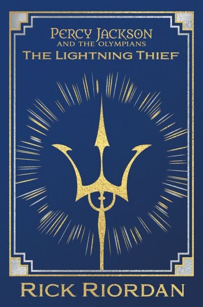 Cover for Riordan Rick · Percy Jackson01 Dlx Coll Ed Lightning Th (Buch) (2024)