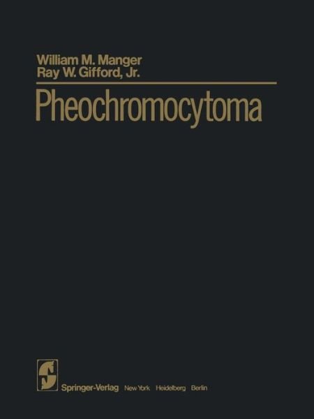 Cover for W M Manger · Pheochromocytoma (Softcover Reprint of the Origi) (Taschenbuch) (2011)
