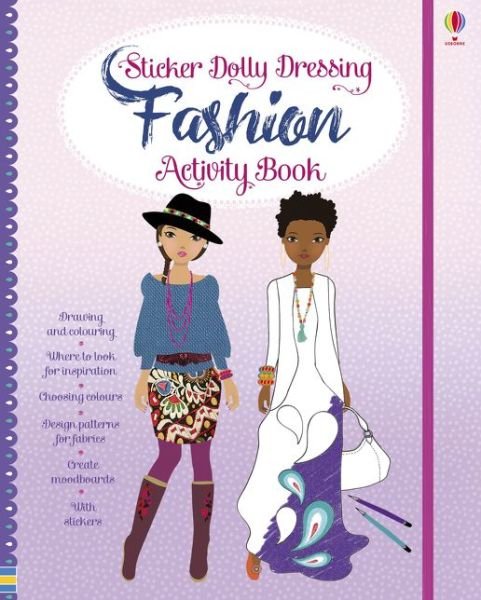 Cover for Fiona Watt · Sticker Dolly Dressing Fashion Designer Activity Book - Sticker Dolly Dressing Fashion Designer (Hardcover Book) (2017)