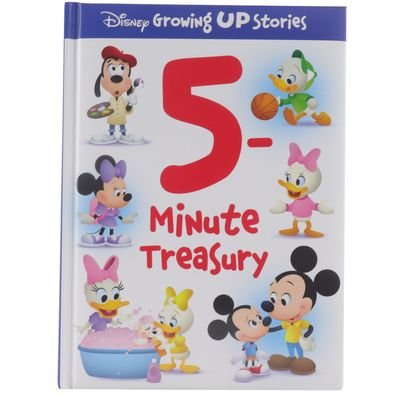 Cover for PI Kids · Disney Growing Up Stories: 5-Minute Treasury (Hardcover bog) (2021)
