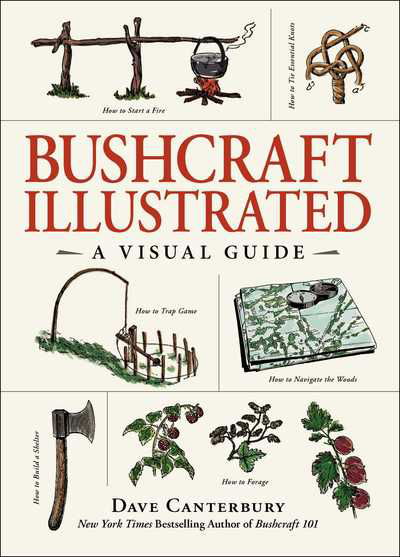 Cover for Dave Canterbury · Bushcraft Illustrated: A Visual Guide - Bushcraft Survival Skills Series (Hardcover Book) (2019)