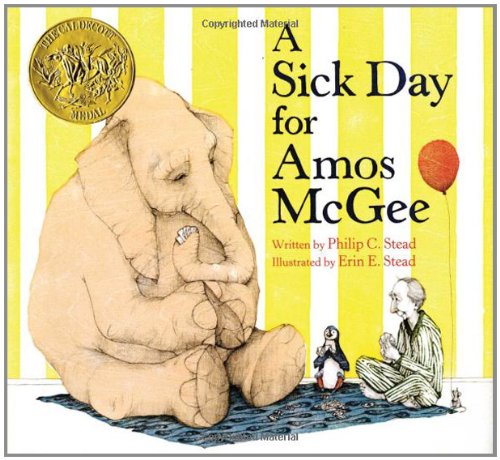 Cover for Philip C. Stead · Sick Day for Amos Mcgee (Inbunden Bok) [First edition] (2010)