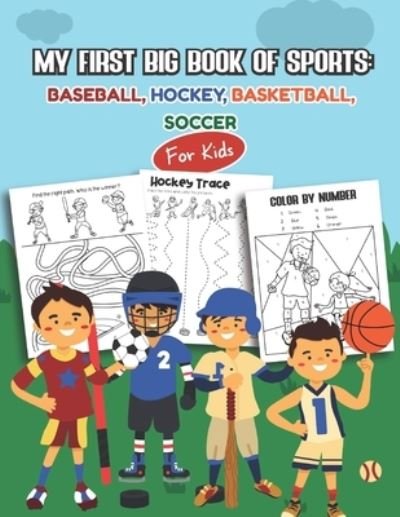 Cover for Teaching Little Hands Press · My first Big Book of Sports (Paperback Book) (2019)