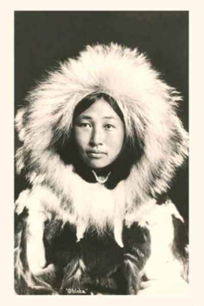 Cover for Found Image Press · Vintage Journal Obleka, Indigenous Alaskan Woman in Traditional Clothing (Book) (2022)