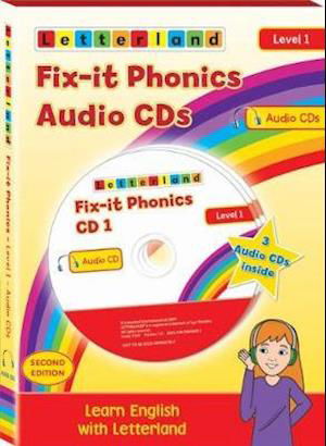 Cover for Lisa Holt · Fix-it Phonics - Level 1 - Audio CD Pack (2nd Edition) (Audiobook (CD)) (2019)