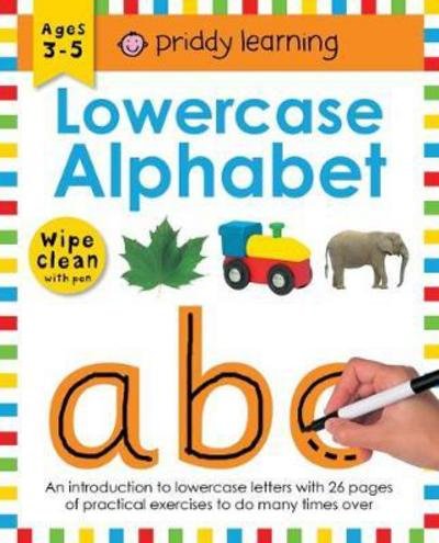 Cover for Priddy Books · Lowercase Alphabet - Wipe Clean Workbooks (Spiral Book) (2017)