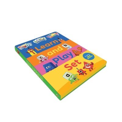 Cover for Alphablocks · Numberblocks, Alphablocks and Colourblocks: Get Ready for School Play Set - Numberblocks, Alphablocks and Colourblocks Workbooks (Board book) (2025)