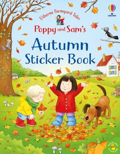 Poppy and Sam's Autumn Sticker Book - Farmyard Tales Poppy and Sam - Kate Nolan - Livros - Usborne Publishing Ltd - 9781803701028 - 1 de setembro de 2022