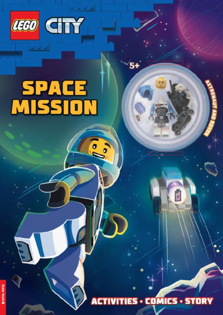 Cover for Lego® · LEGO® City: Space Mission Activity Book (with astronaut LEGO minifigure and rover mini-build) - LEGO® Minifigure Activity (Paperback Book) (2024)