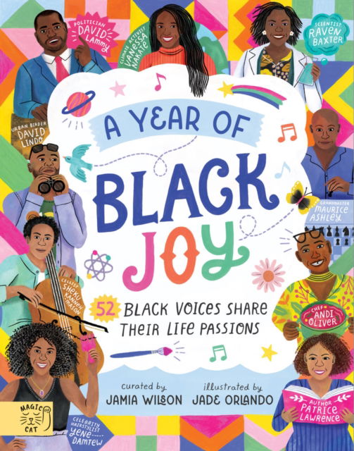 Cover for Jamia Wilson · A Year of Black Joy: 52 Black Voices Share Their Life Passions (Inbunden Bok) (2023)