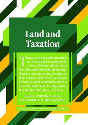 Cover for Land and Taxation: 2nd Edition (Paperback Book) [2 Revised edition] (2023)