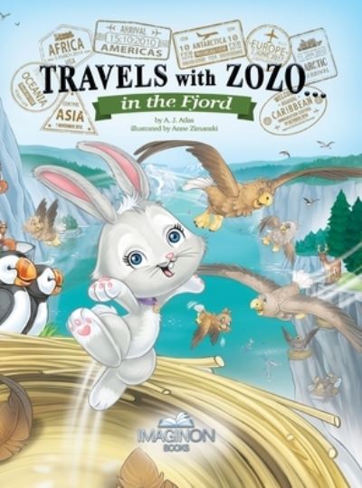 Cover for A J Atlas · Travels with Zozo...in the Fjord (Hardcover Book) (2022)