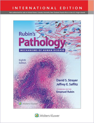 Cover for Strayer · Rubin's Pathology: Mechanisms of Human Disease (Hardcover Book) [Eighth, International edition] (2019)
