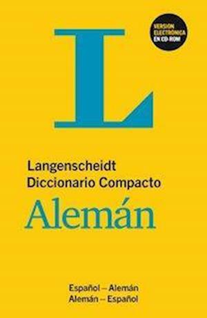 Cover for Redaktion Langenscheidt · Langenscheidt Diccionario Compacto Alemán - Buch und CD-ROM (Bok) (2014)