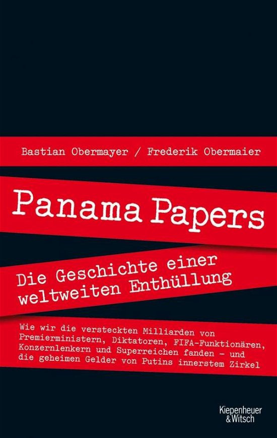 Panama Papers - Obermayer - Bücher -  - 9783462050028 - 