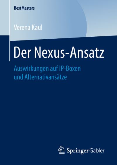 Cover for Kaul · Der Nexus-Ansatz (Book) (2018)