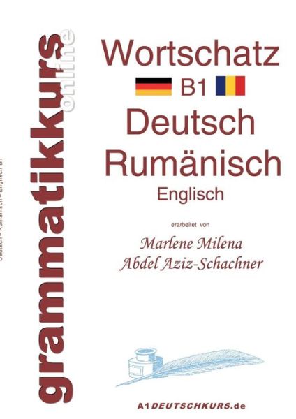 Cover for Marlene Abdel Aziz-schachner · Worterbuch Rumanisch B1 (Paperback Book) [German edition] (2014)