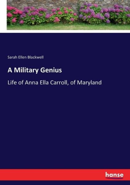 Cover for Blackwell · A Military Genius (Book) (2017)