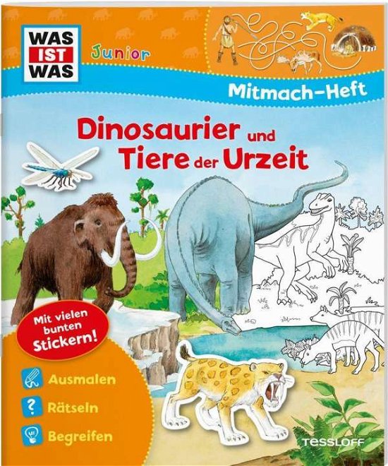 Cover for Wenzel · Dinosaurier und Tiere.Mitmach-H. (Bog)