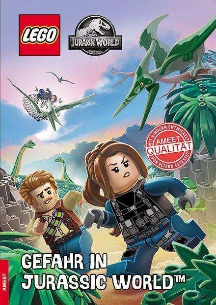 Cover for AMEET Verlag · LEGO® Jurassic World (TM) - Gefahr in Jurassic World (TM) (Hardcover Book) (2021)