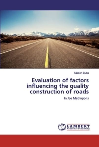 Cover for Buba · Evaluation of factors influencing (Book) (2020)