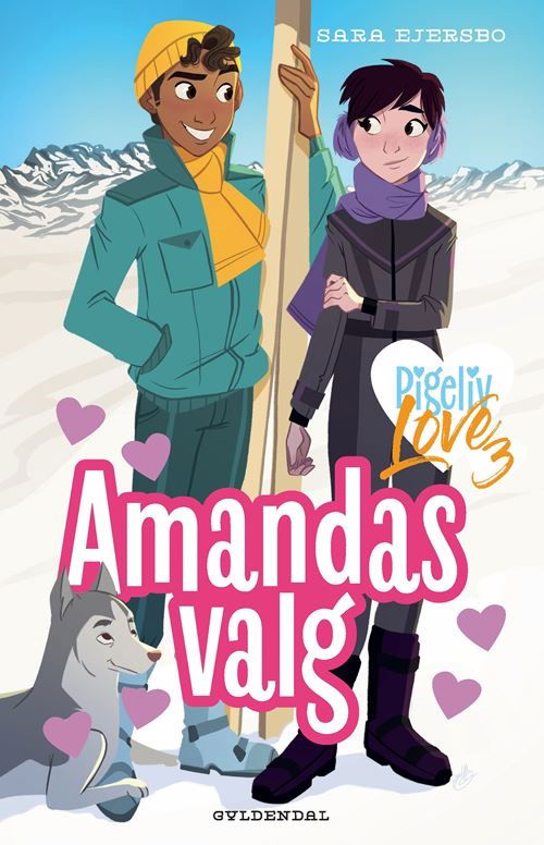 Cover for Sara Ejersbo · Pigeliv LOVE: Pigeliv LOVE 3 - Amandas valg (Inbunden Bok) [1:a utgåva] (2020)