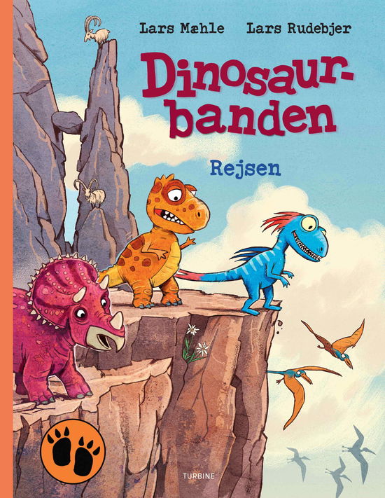 Cover for Lars Mæhle · Dinosaurbanden – Rejsen (Hardcover Book) [1st edition] (2021)