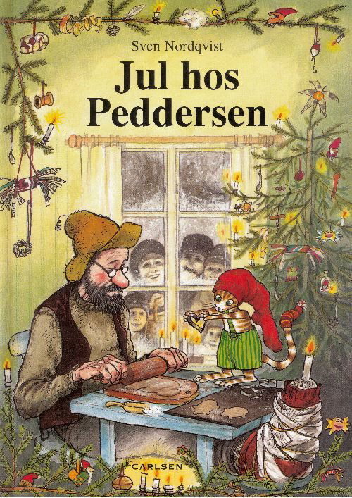 Cover for Sven Nordqvist · Peddersen og Findus: Jul hos Peddersen (Innbunden bok) [1. utgave] [Indbundet] (1991)