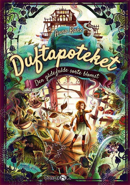 Cover for Anne Ruhe · Duftapoteket: Duftapoteket - Den gådefulde sorte blomst (Paperback Bog) [1. udgave] (2019)