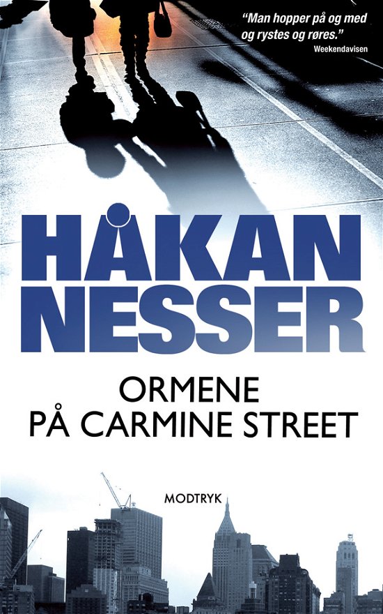 Ormene på Carmine Street - Håkan Nesser - Bücher - Modtryk - 9788770536028 - 7. Juni 2011